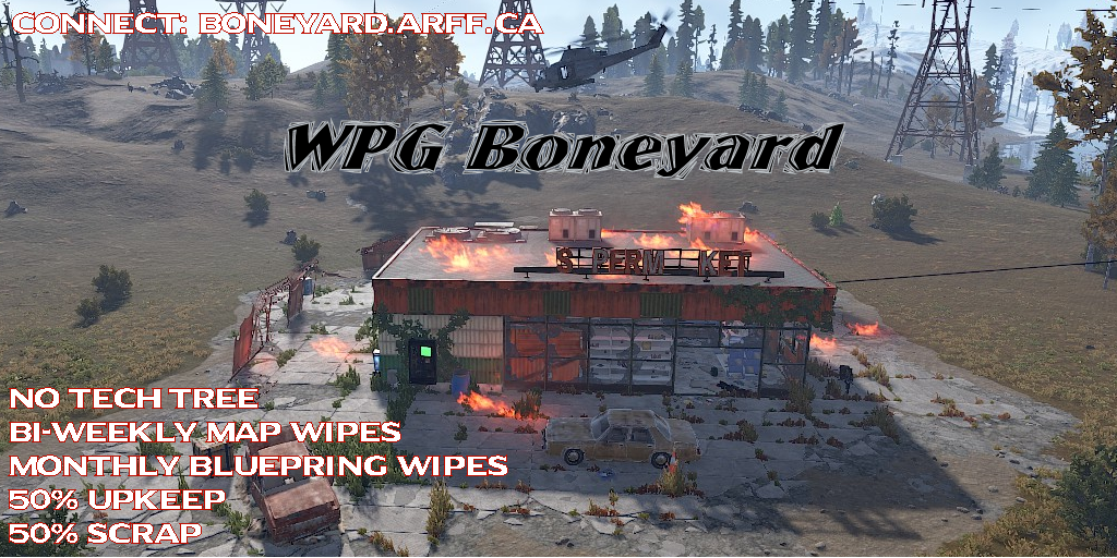 Баннер сервера [NA] WPG Boneyard [No Tech Tree][BiWeekly][Max 4]